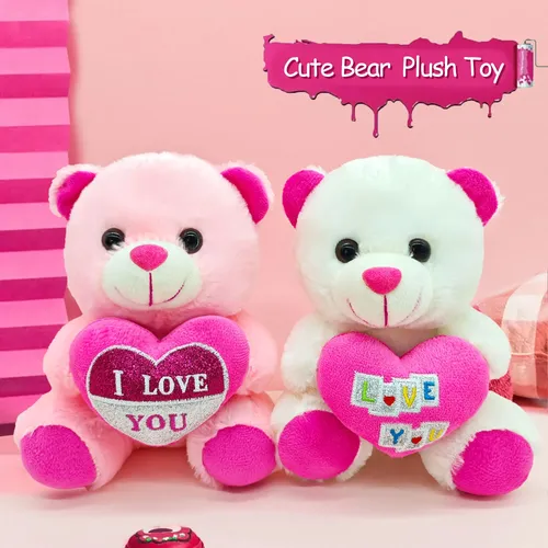 Süße Plüsch Liebe Bär Spielzeug puppen rosa Bär Puppe Kissen Urlaub Event Geschenke Hochzeits