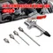 Pistolet de soufflage de compresseur d'air, outil métallique, Kit d'entrée d'air, souffleur de pulvérisation, buse gonflable, outil pneumatique, Kit d'outils de nettoyage de la poussière, 5