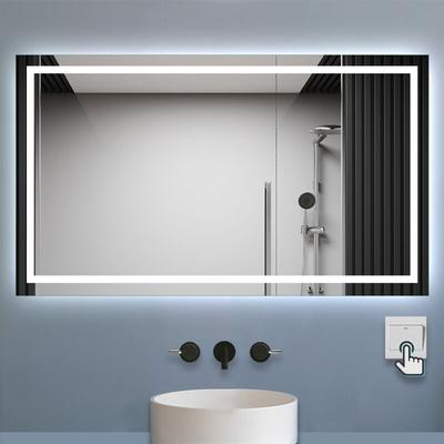 Duschparadies-de - led Badspiegel mit Beleuchtung Badezimmer Spiegel Kaltweiß mit Beschlagfrei