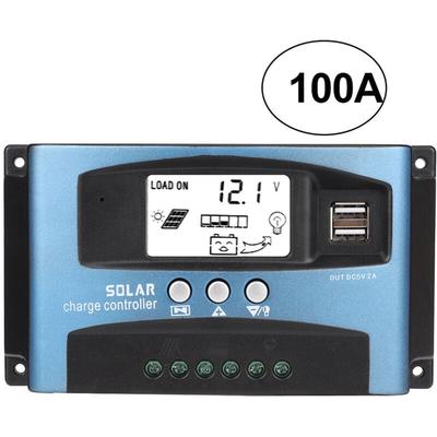 Mppt 100A Solarladeregler Dual usb lcd Display 12V 24V - Eosnow