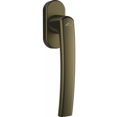 Fenstergriff line vk 7 x 30 mm, Aluminium mittelbronze eloxiert - Roto Image
