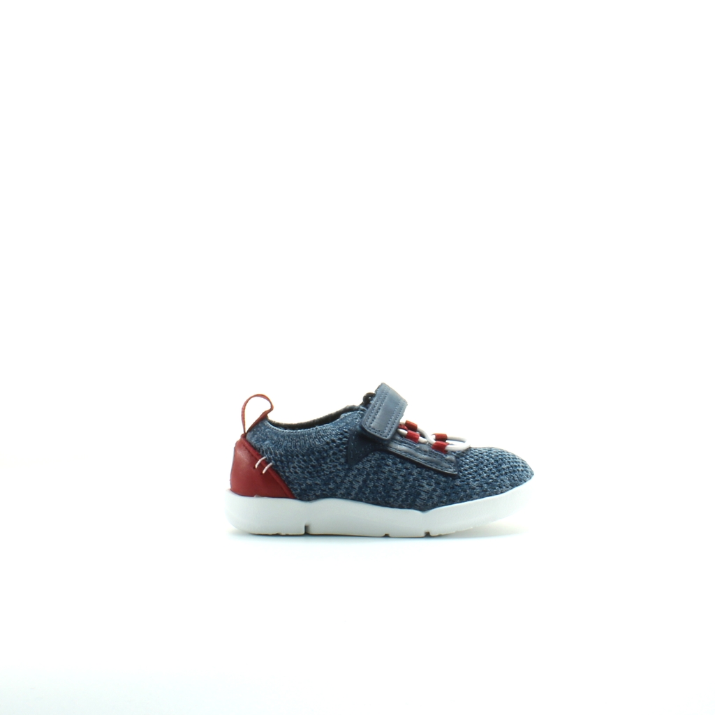 Clarks x Marvel Tri Kids Blue Trainer Image