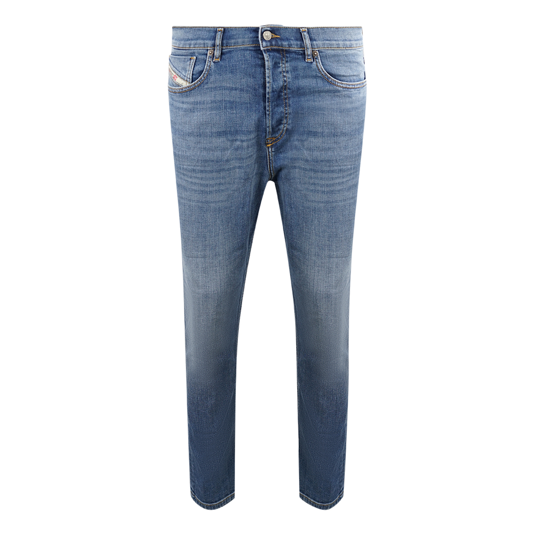 Diesel D-Viker 09D47 Blaue Jeans Image