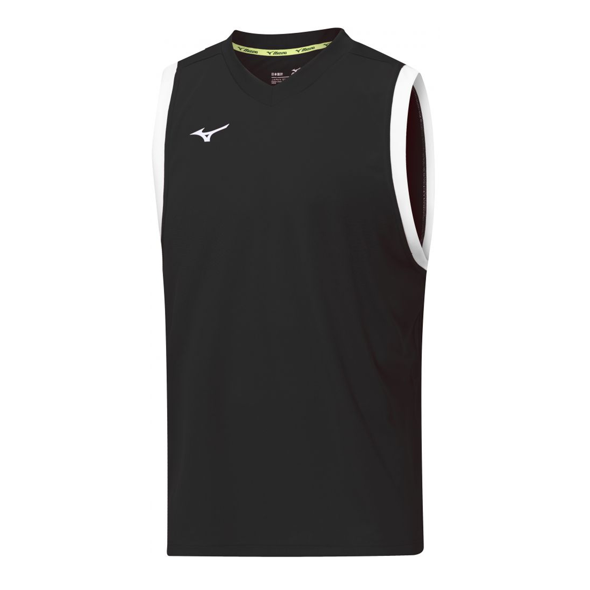 Mizuno authentische Basketball -Männerschwarze Weste Image