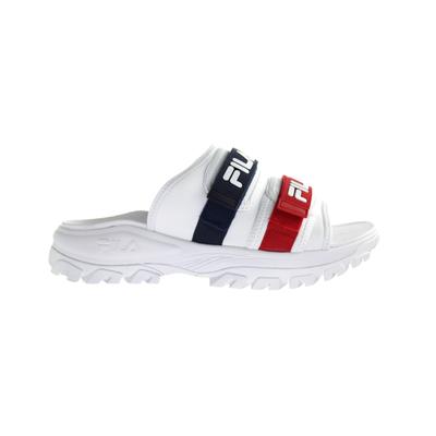Fila Outdoor Womens White Sliders Image