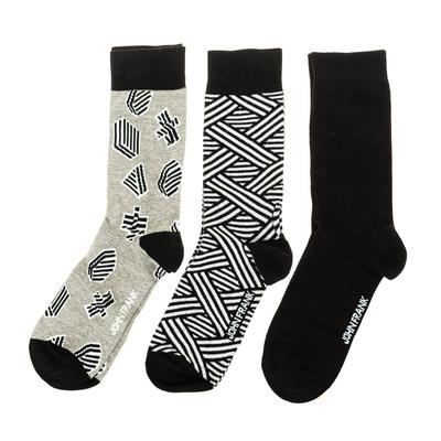 Pack-3 High-Top-Socken mit Antidruck-Bündchen JF3LSMC01-MULTICOLOR Mann Image