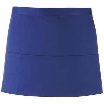 Premier Ladies/Womens Colours 3-Taschen-Schürze (Royal) Image