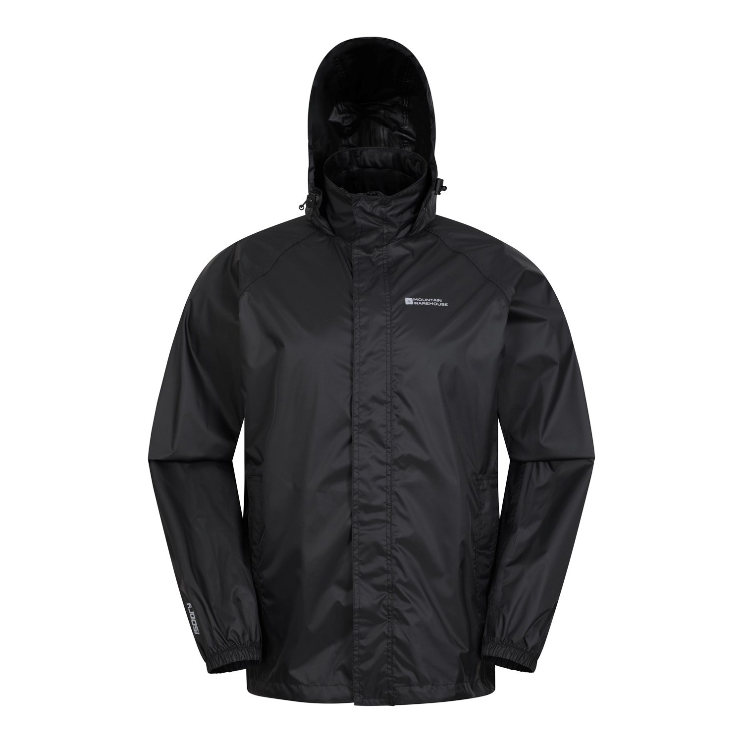 Mountain Warehouse Herren Pakka II Wasserdichte Jacke (Schwarz) Image
