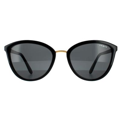 Vogue Cat Eye Damen Schwarz Grau Sonnenbrille