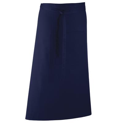 Premier Unisex-Farben Barschürze (lange Kontinentalform) (2er-Pack) (Marine) Image