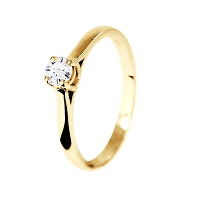 DIADEMA - Ring - Diamanten - Einzelschliffqualität - Gelbgold Image