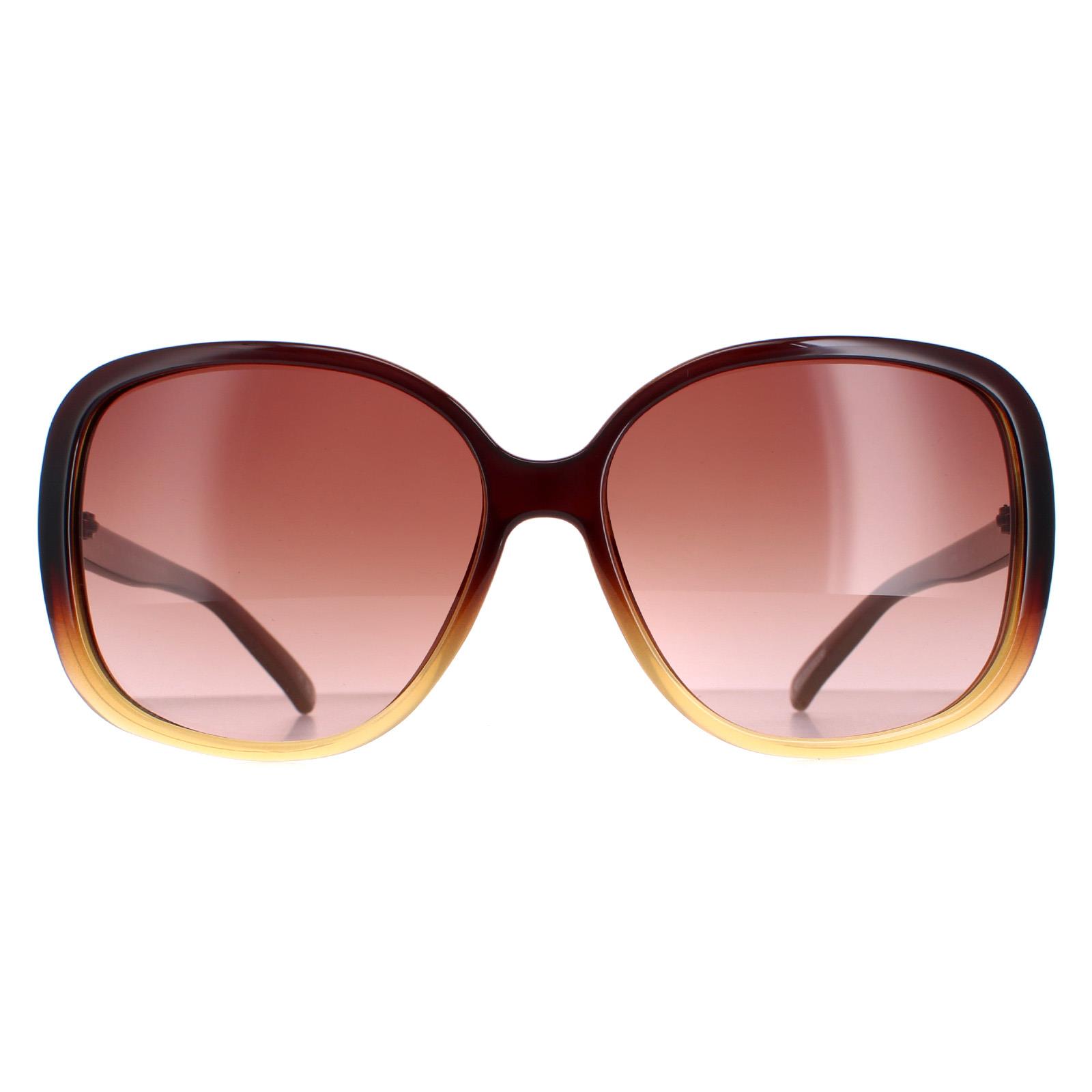 Ted Baker Sonnenbrille TB1312 Krash 142 Schwarz Braun