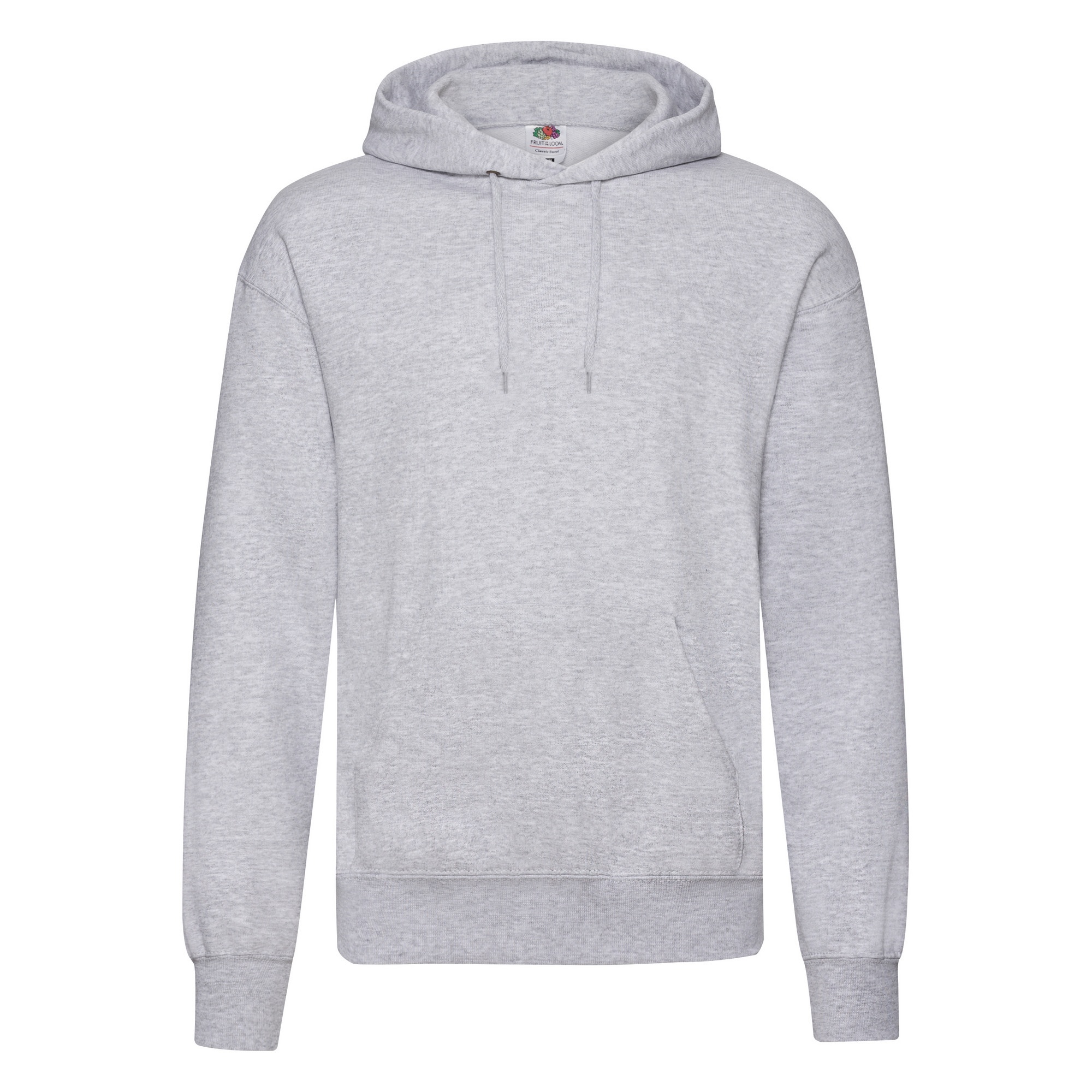 Fruit Of The Loom Herren Sweatshirt mit Kapuze / Hoodie (Heather Grey) Image
