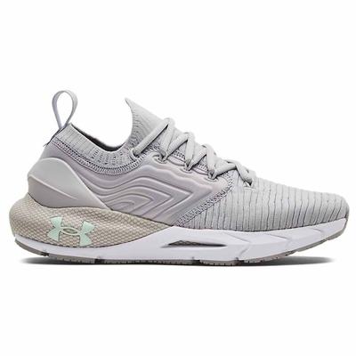 Under Armour HOVR Phantom 2 Silber Womens Running Trainer