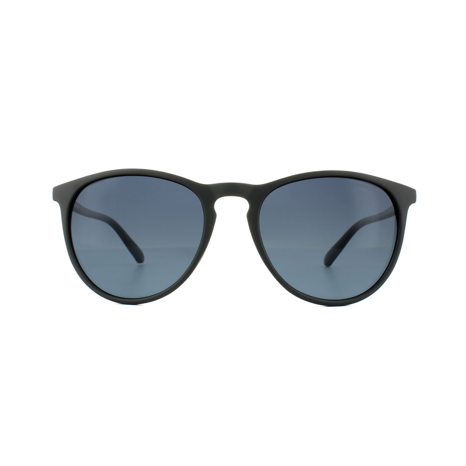 Polaroid Cat Eye Womens Matt Schwarz Grau Gradient Polarisierte Sonnenbrille Image