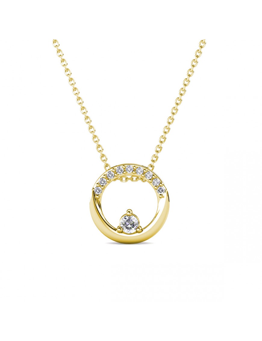 Anhänger Clarine - Doré et Cristal Image