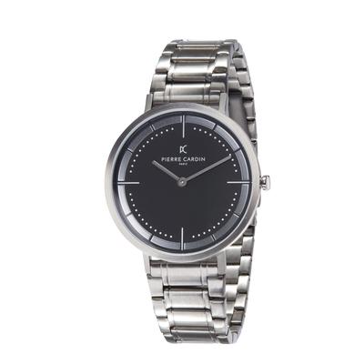 Pierre Cardin Belleville Park Silber Herren Armbanduhr CBV.1028 Image