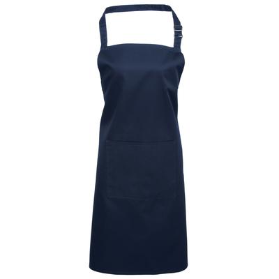 Premier Ladies/Womens Colours Bip Schürze mit Tasche (Navy) Image