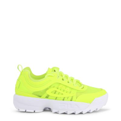 Fila Disruptor Run Womens Yellow Trainer Image