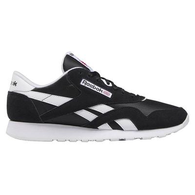 Reebok Classic Nylon Herren Black Trainer Image