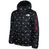The North Face Junior Boys Wattierte Jacke II / TNF Black Tossed Logo Print