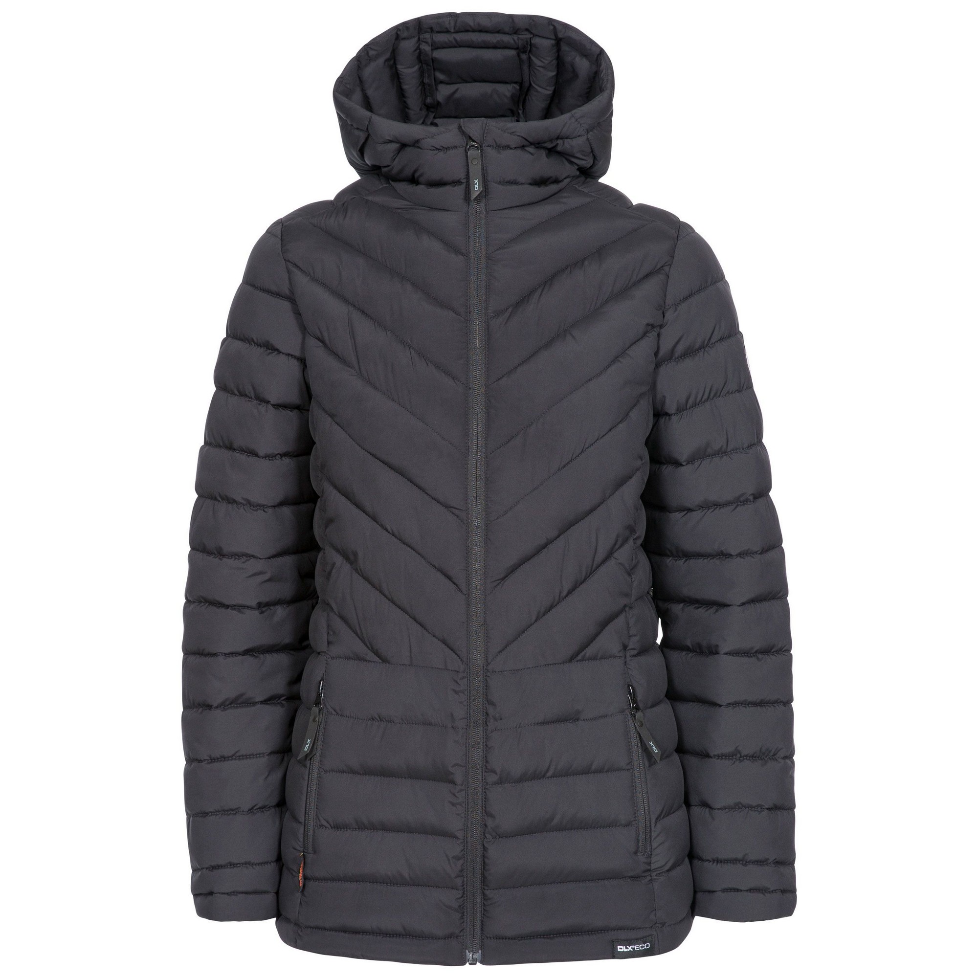 Trespass Womens/Ladies DLX Padded Jacket (Schwarz)