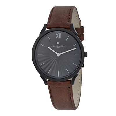 Pierre Cardin Pigalle Plissée Braun Unisex Armbanduhr CPI.2007 Image
