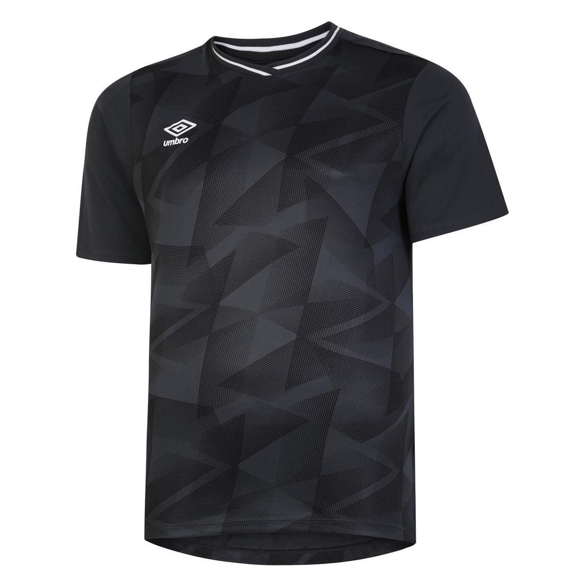Umbro - "Triassic" Trikot für Herren kurzärmlig (Schwarz/Kohlen-Schwarz) Image