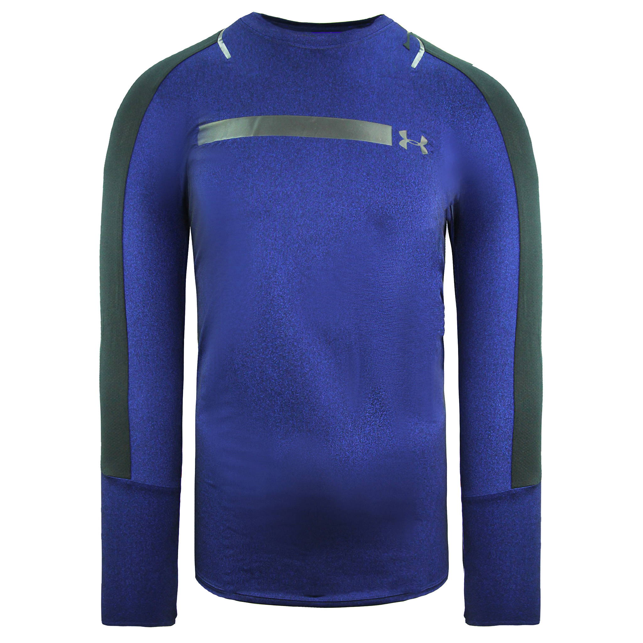 Under Armour Heatgear ausgestattet Top Long Sleeve Navy Mens Training Top 1306386 574 Image