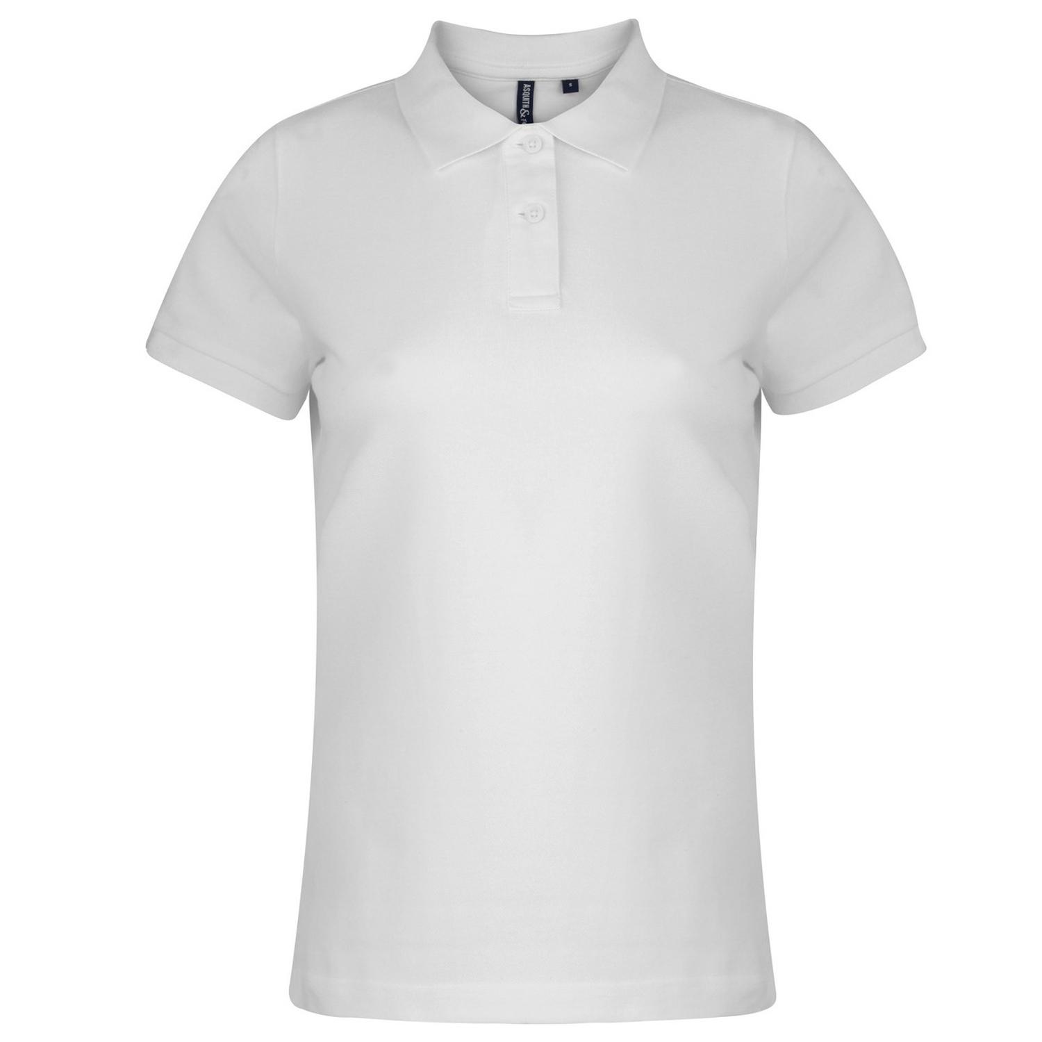 Asquith & Fox - Unifarbenes Poloshirt - Damen (Weiß) Image