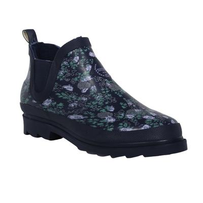 Regatta Womens/Ladies Harper Floral Gummistiefel (Marine) Image