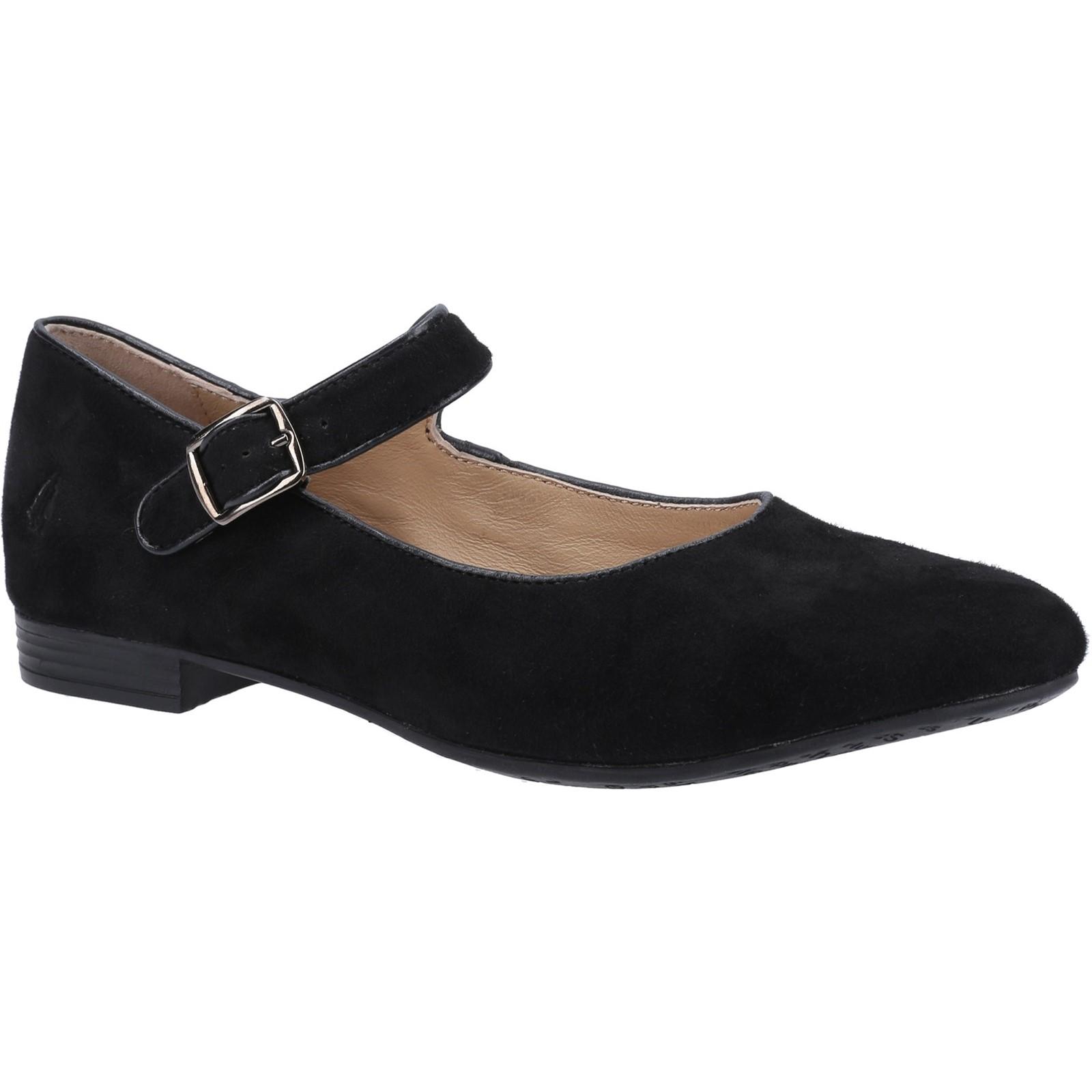 Hush Puppies Womens/Ladies Melissa Suede Mary Janes (Schwarz)