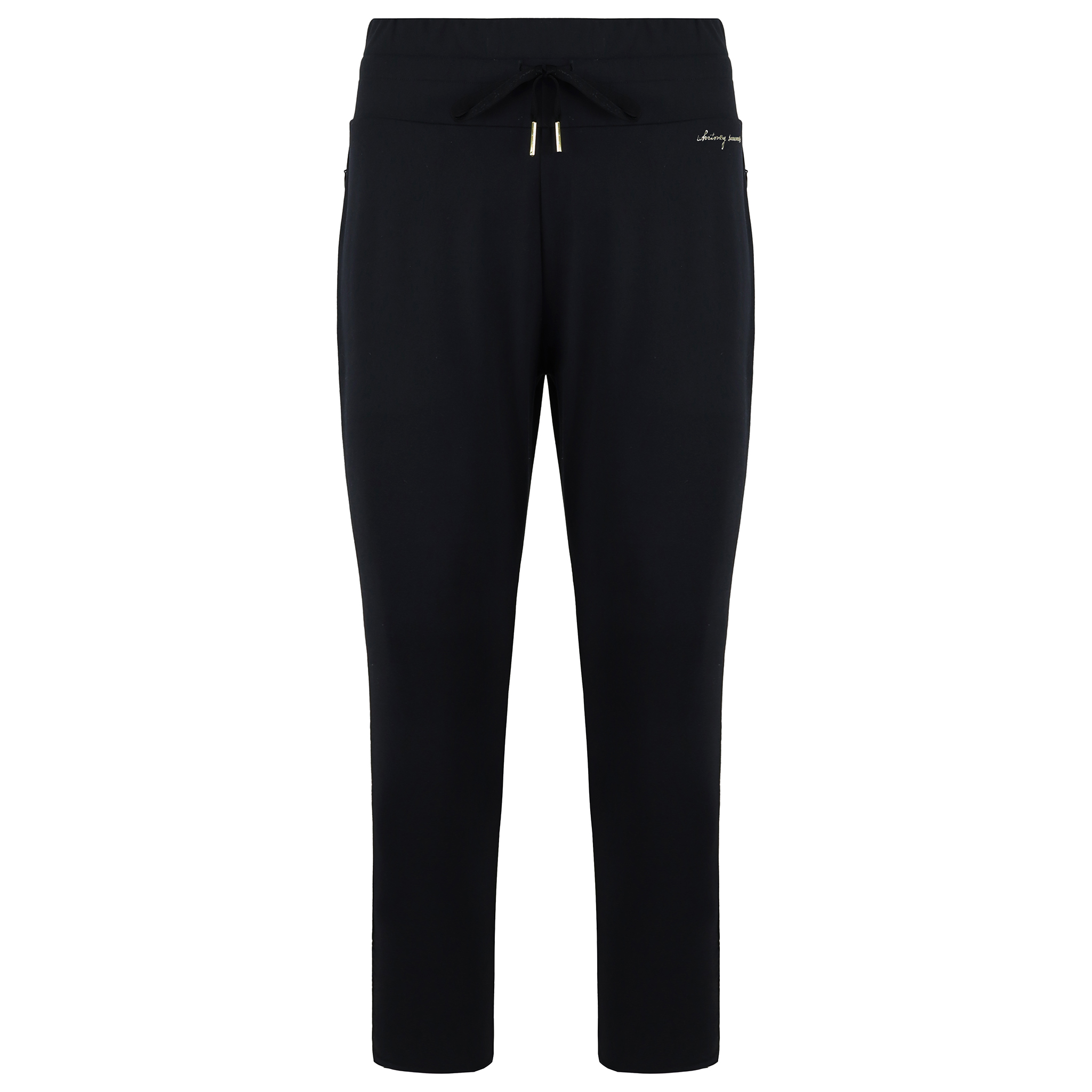 Gymshark Whitney Simmons Womens Womens Black Sattel Joggers Image