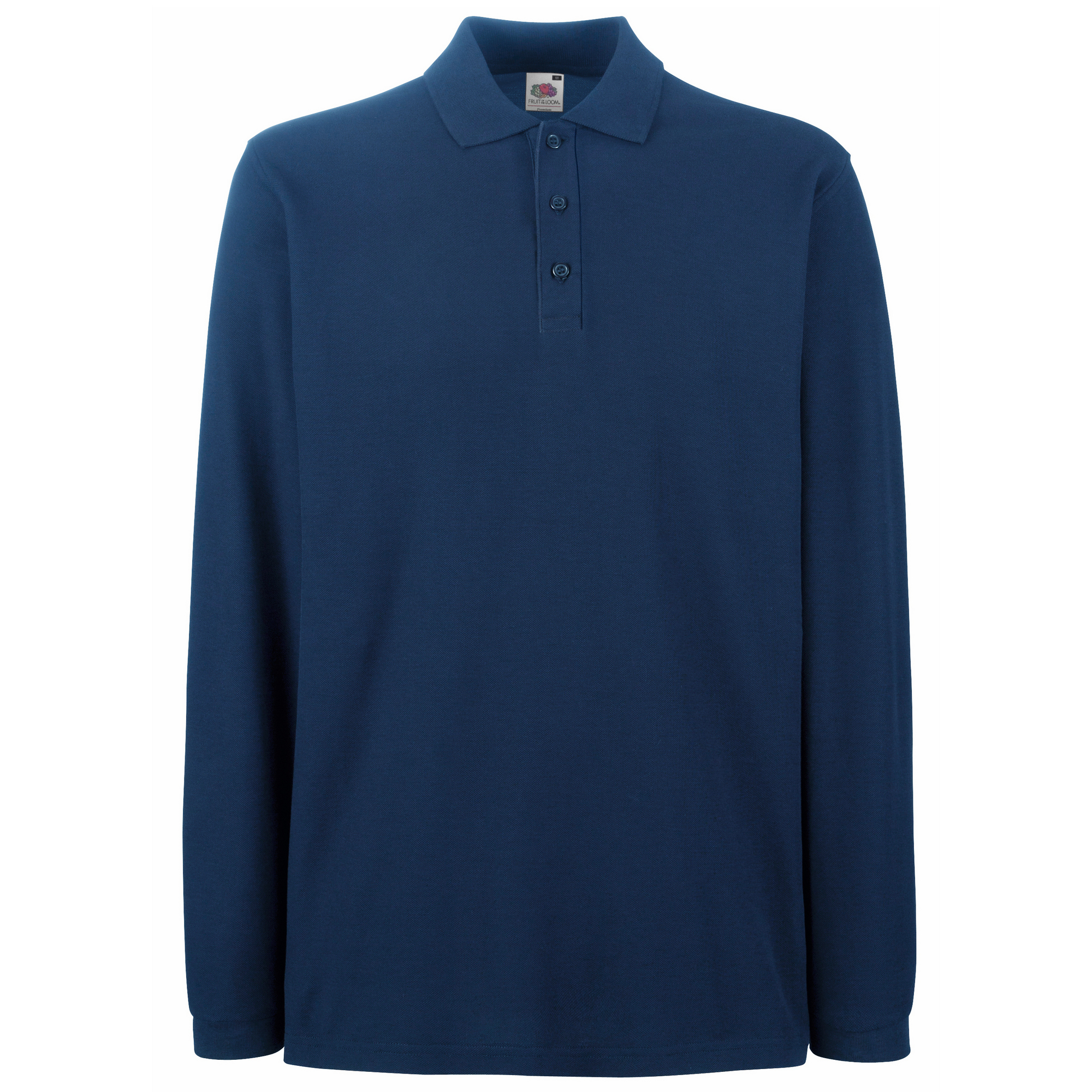 Fruit Of The Loom Herren Premium Langarm-Poloshirt Image