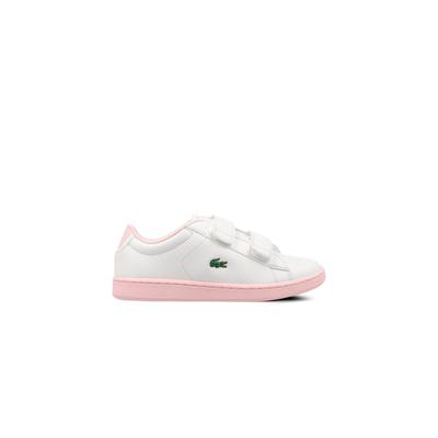 Lacoste Carnaby Evo Kids Weiße Trainer Image