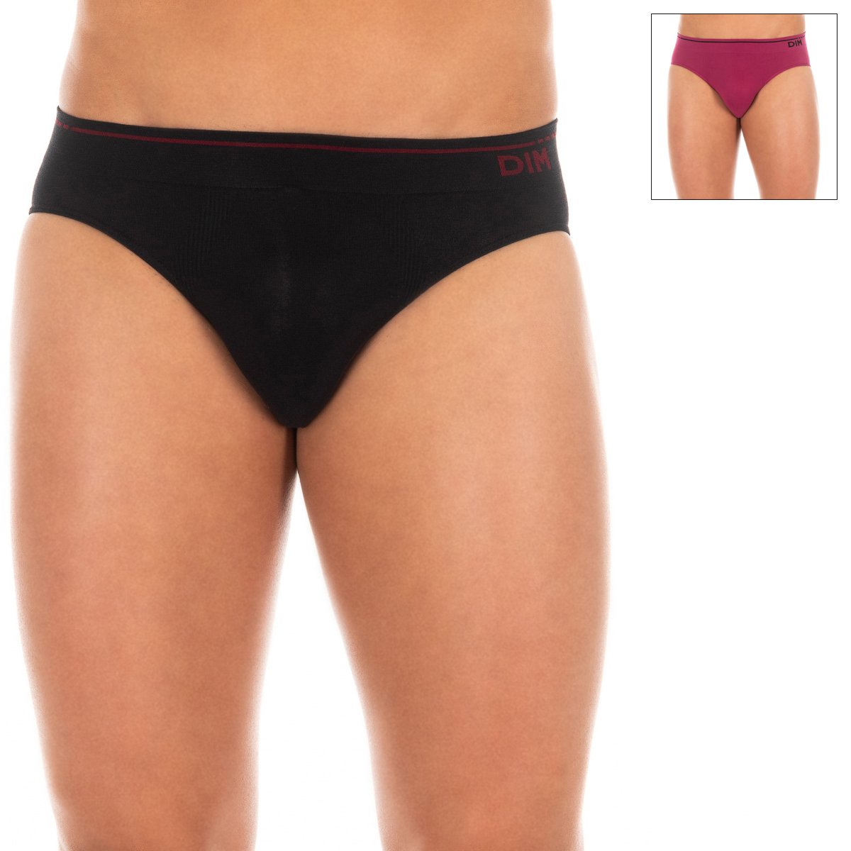 Pack-2 Slips Unno Basic nahtlos D05HE Mann Image