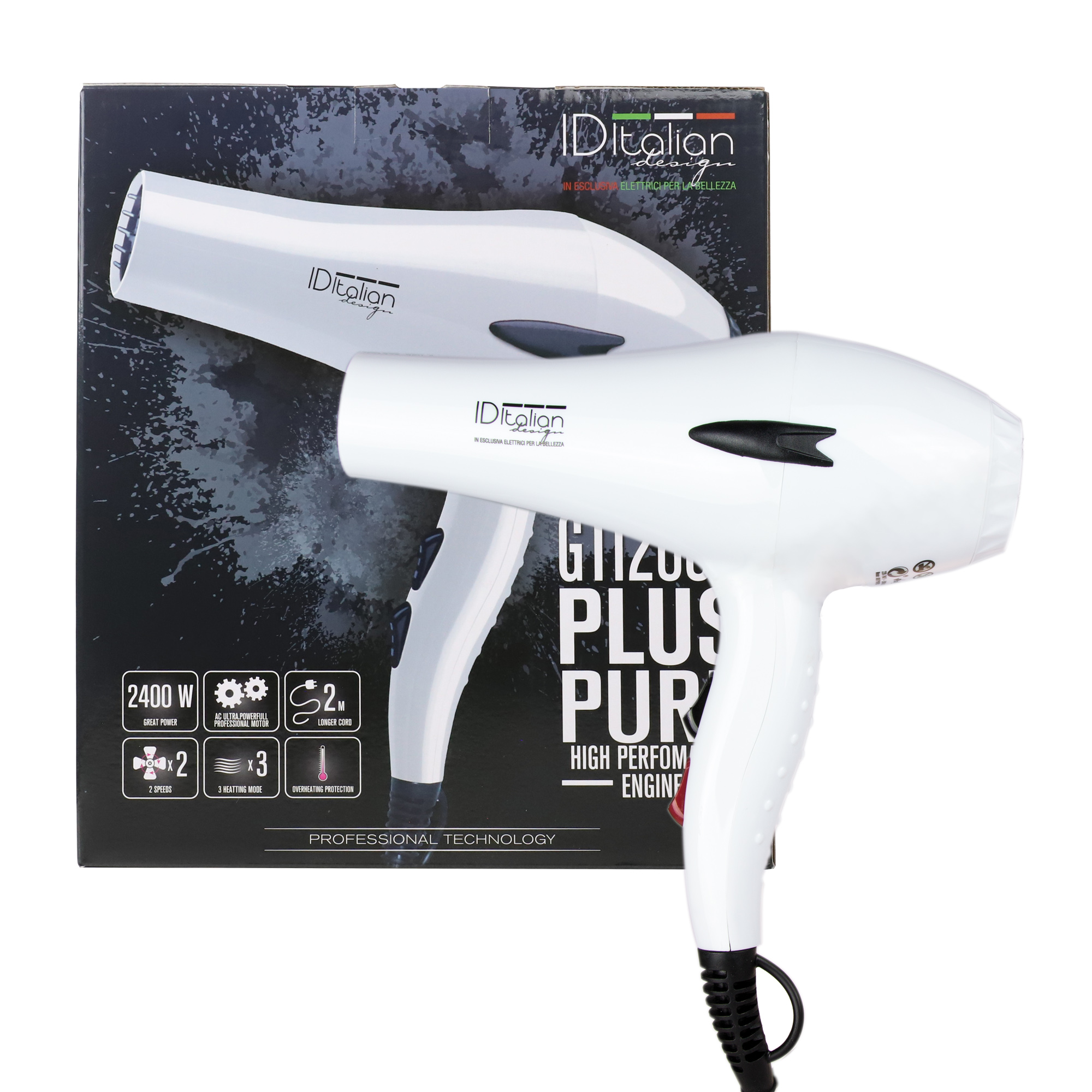 Haartrockner GTI 2600 Pure Plus - 2200 W - weiß Image