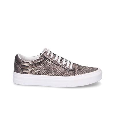 Vans von der Wand Schnüre braun synthetische Frauen Plimsolls 38G1OF9