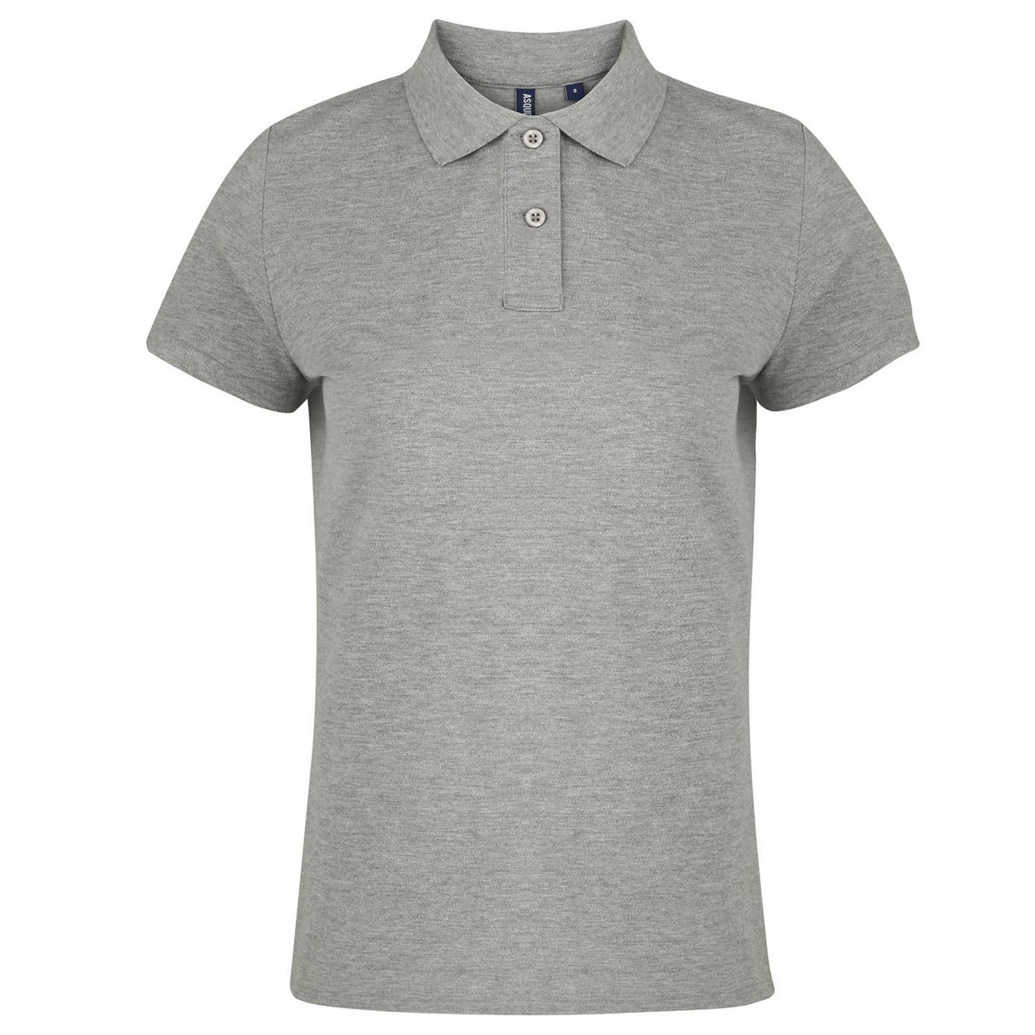 Asquith & Fox - Unifarbenes Poloshirt - Damen (Grau) Image