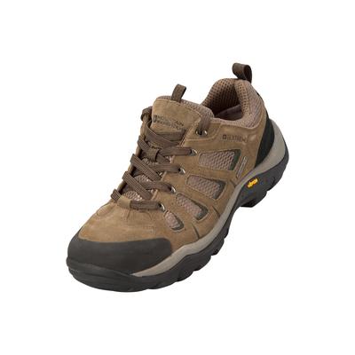 Mountain Warehouse Herren Field Extreme Wildleder wasserdichte Wanderschuhe (Khaki) Image