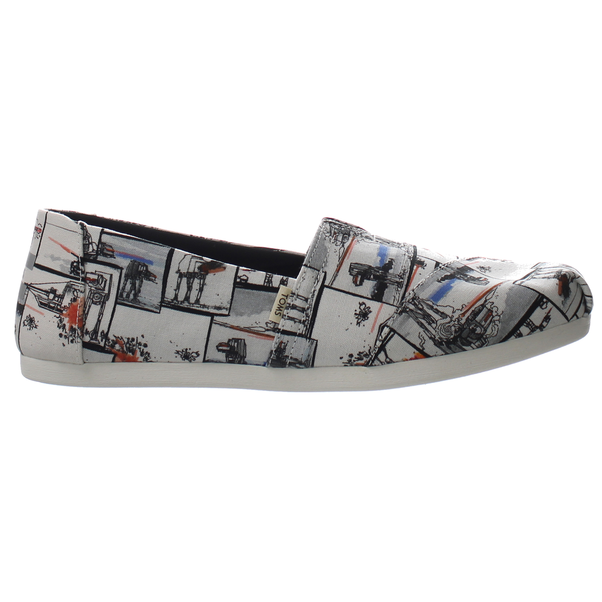 Toms x Star Wars White Espadrilles EU 37,5 / UK 4,5