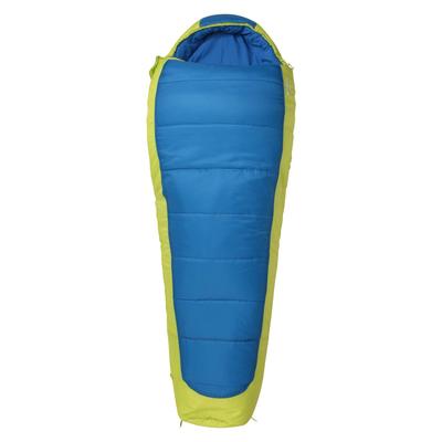 Mountain Warehouse Unisex Erwachsene Microlite 1400 Right Zip Winter Mumienschlafsack (Blau/Grün)