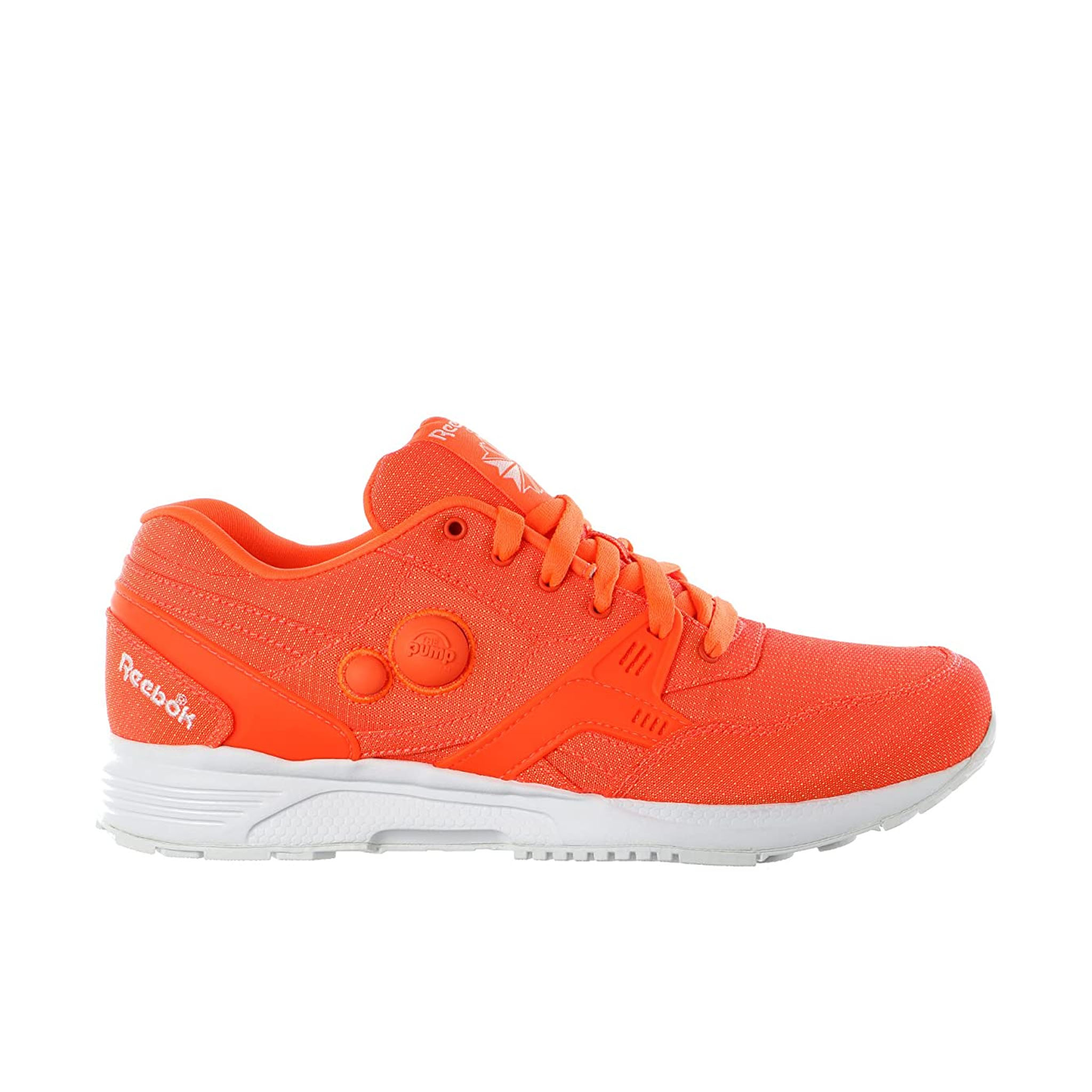 Reebok Pumpe Dual Tech Solar Schnürschnüre Orange Synthetic Männer, die Trainer M46324 lief