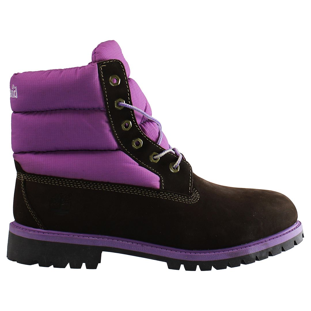 Timberland 6inch Quilt Brown Kids Stiefel