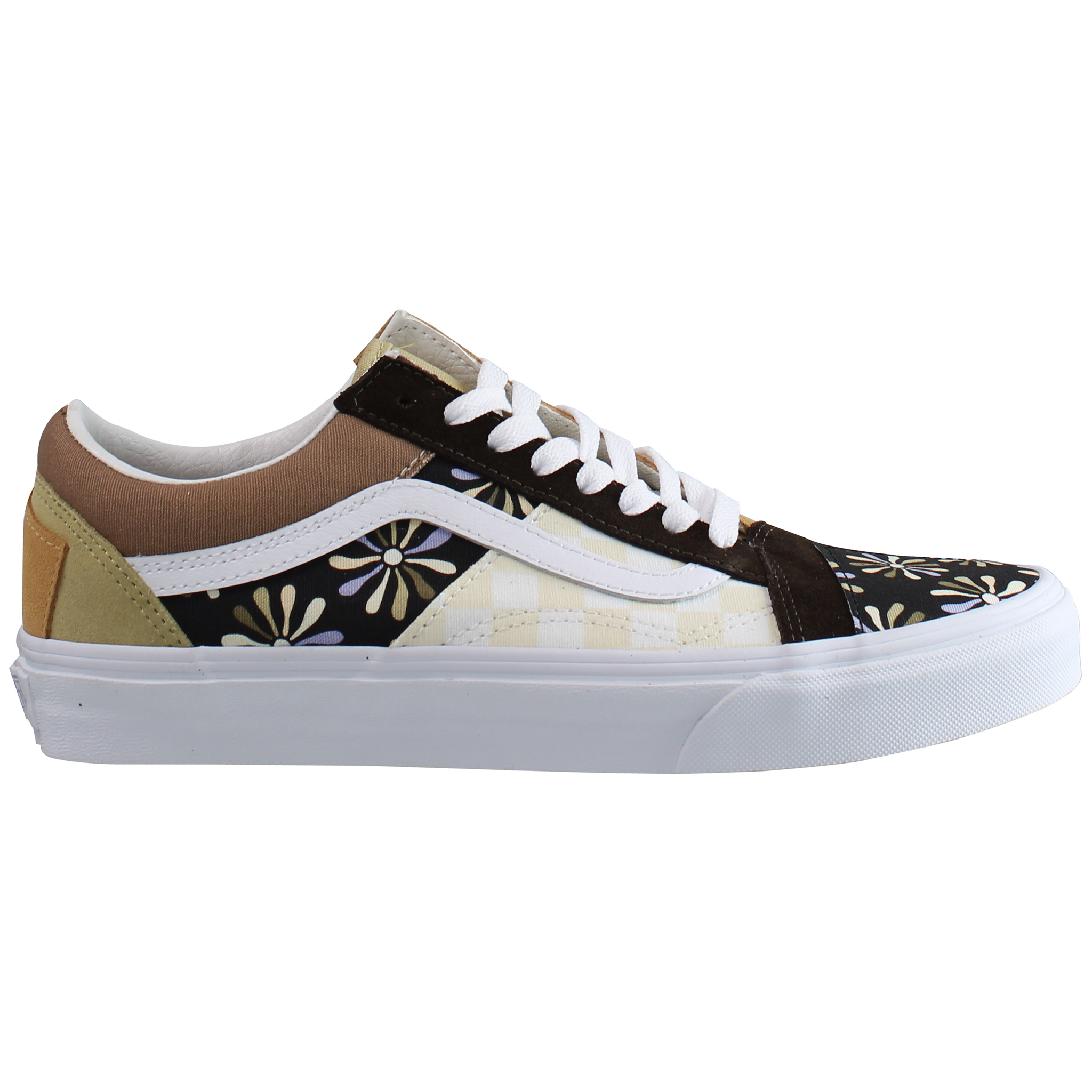 Vans Divine Energy Old Skool Patchwork Brown Damenschuhe