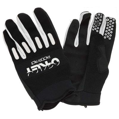 Oakley Factory Cycling Sports Black White Herren Handschuhe 94048 001