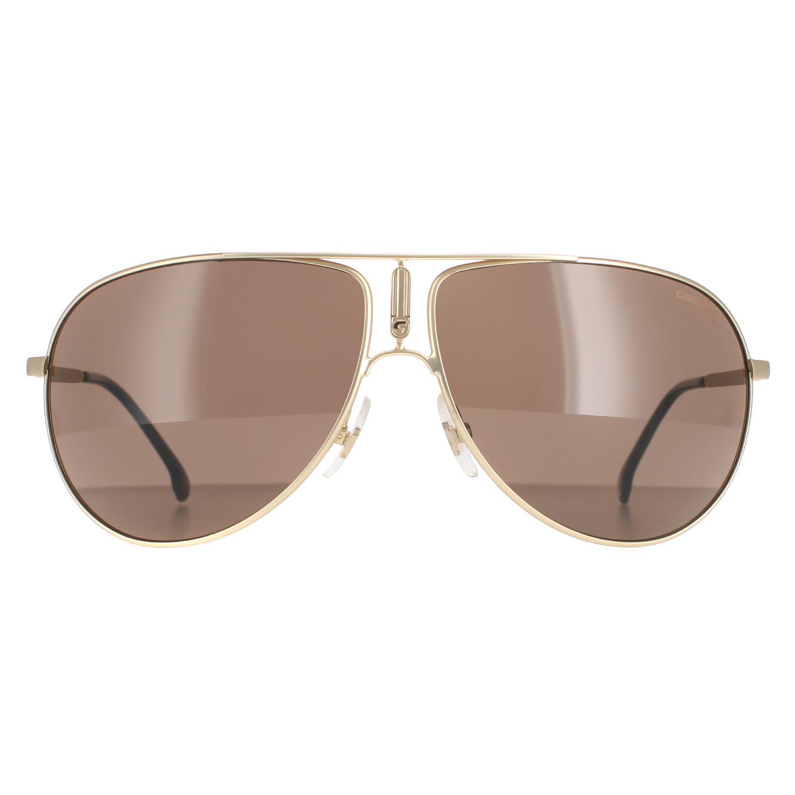 Carrera Aviator Unisex Matt Gold Braun Gipsy 65