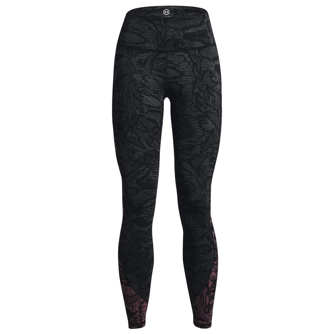 Under Armour Rush gedruckte Frauen schwarze Leggings Image
