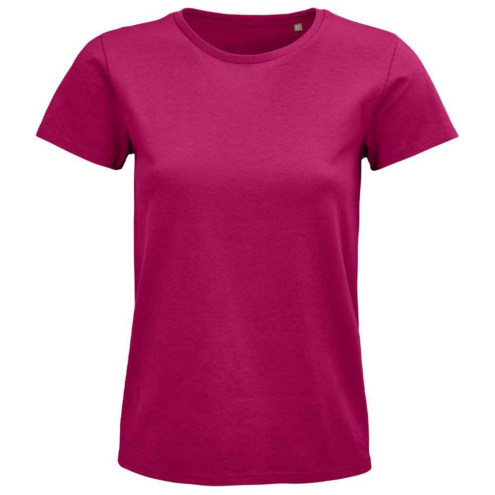 SOLS - "Pioneer" T-Shirt Baumwolle aus biologischem Anbau für Damen (Fuchsie) Image
