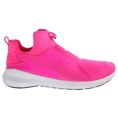 Puma Rebel Mid Womens Pink Trainer